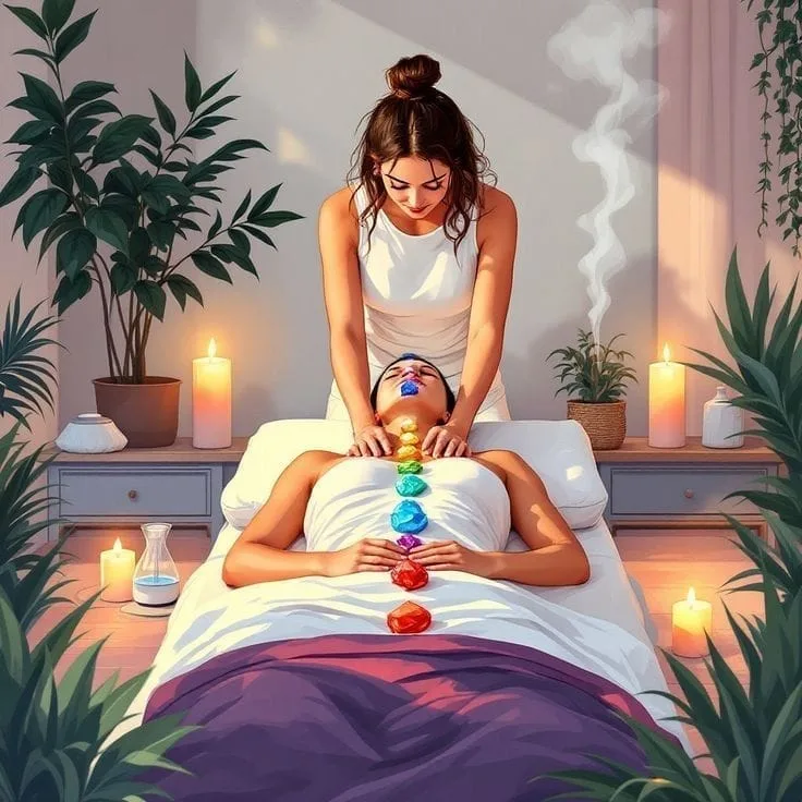 Crystal Healing session at MysticcEra