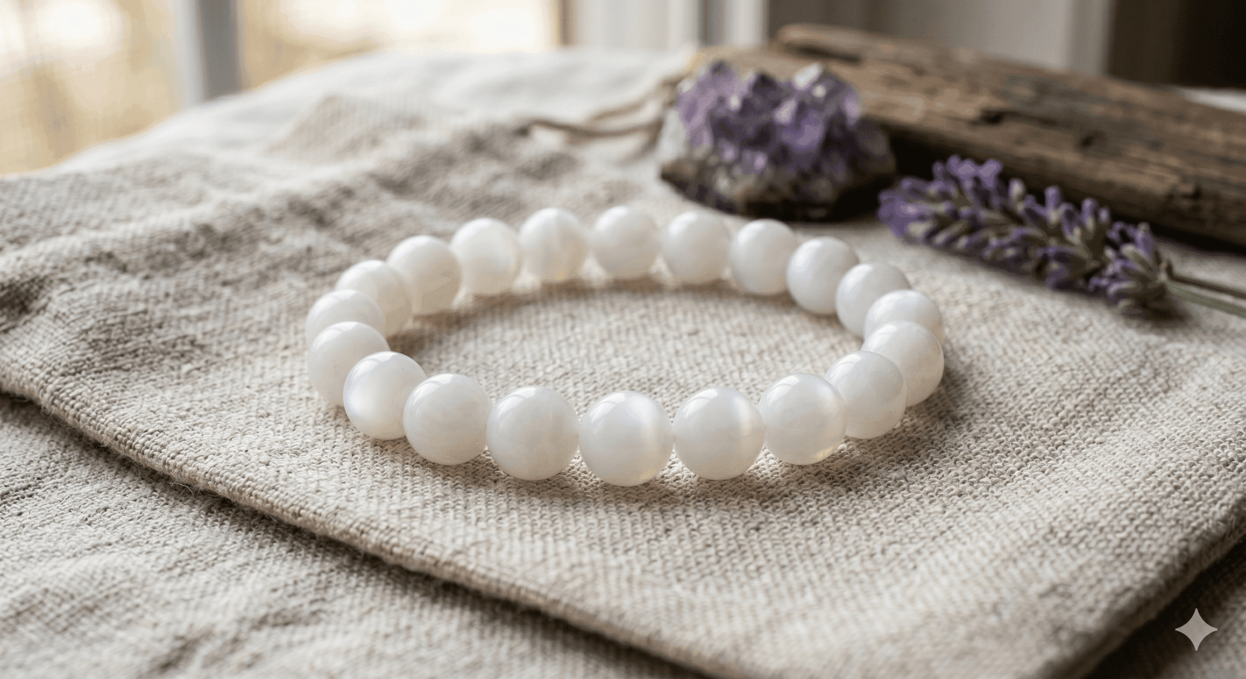 Moonstone Crystal Bracelet