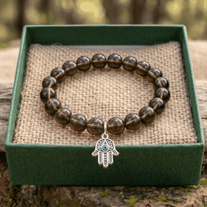Smoky Quartz Crystal Bracelet 