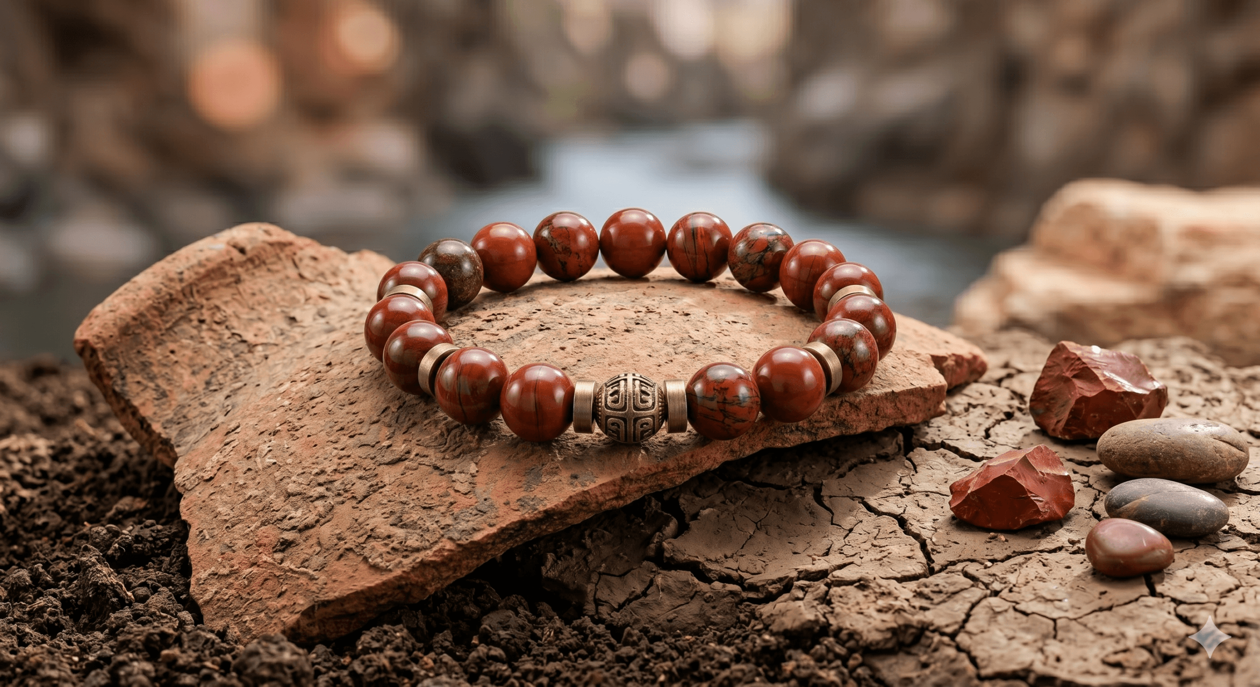 Red Jasper Crystal Bracelet