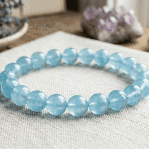 Aquamarine Crystal Bracelet
