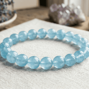 Aquamarine Crystal Bracelet
