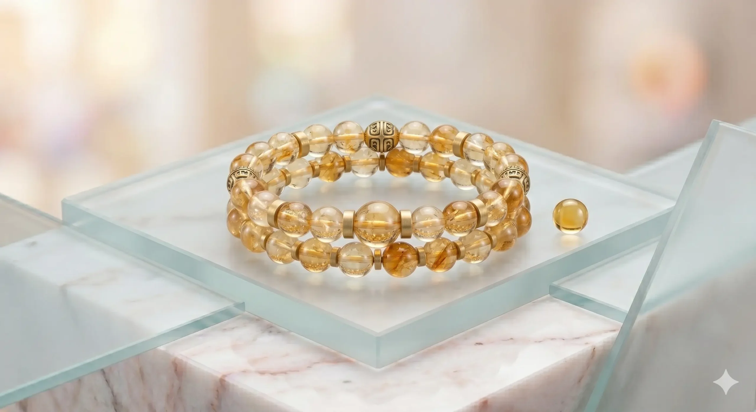 Citrine Crystal Bracelet