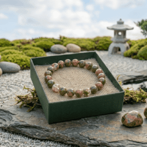Unakite Crystal Bracelet 