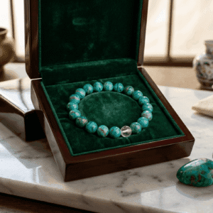 Chrysocolla Crystal Bracelet