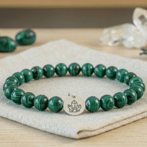Natural Malachite Crystal Bracelet